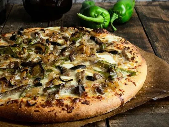 Philly Cheesesteak Pizza (Small)