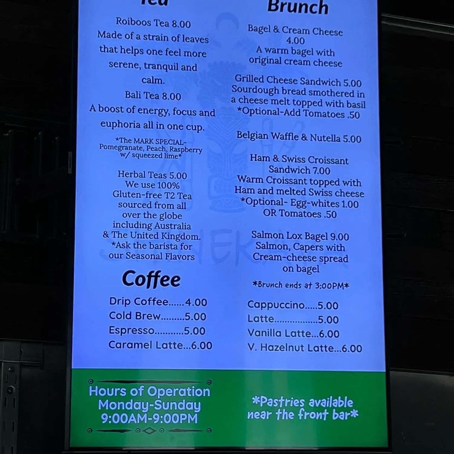 Menu 3