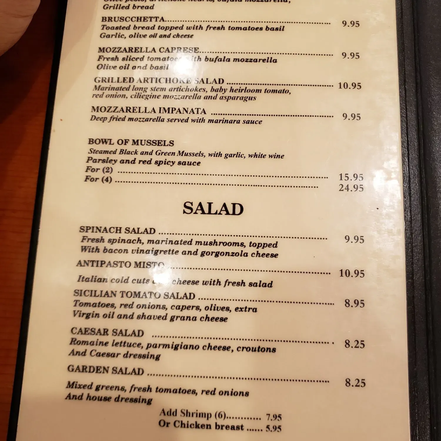 Menu 3