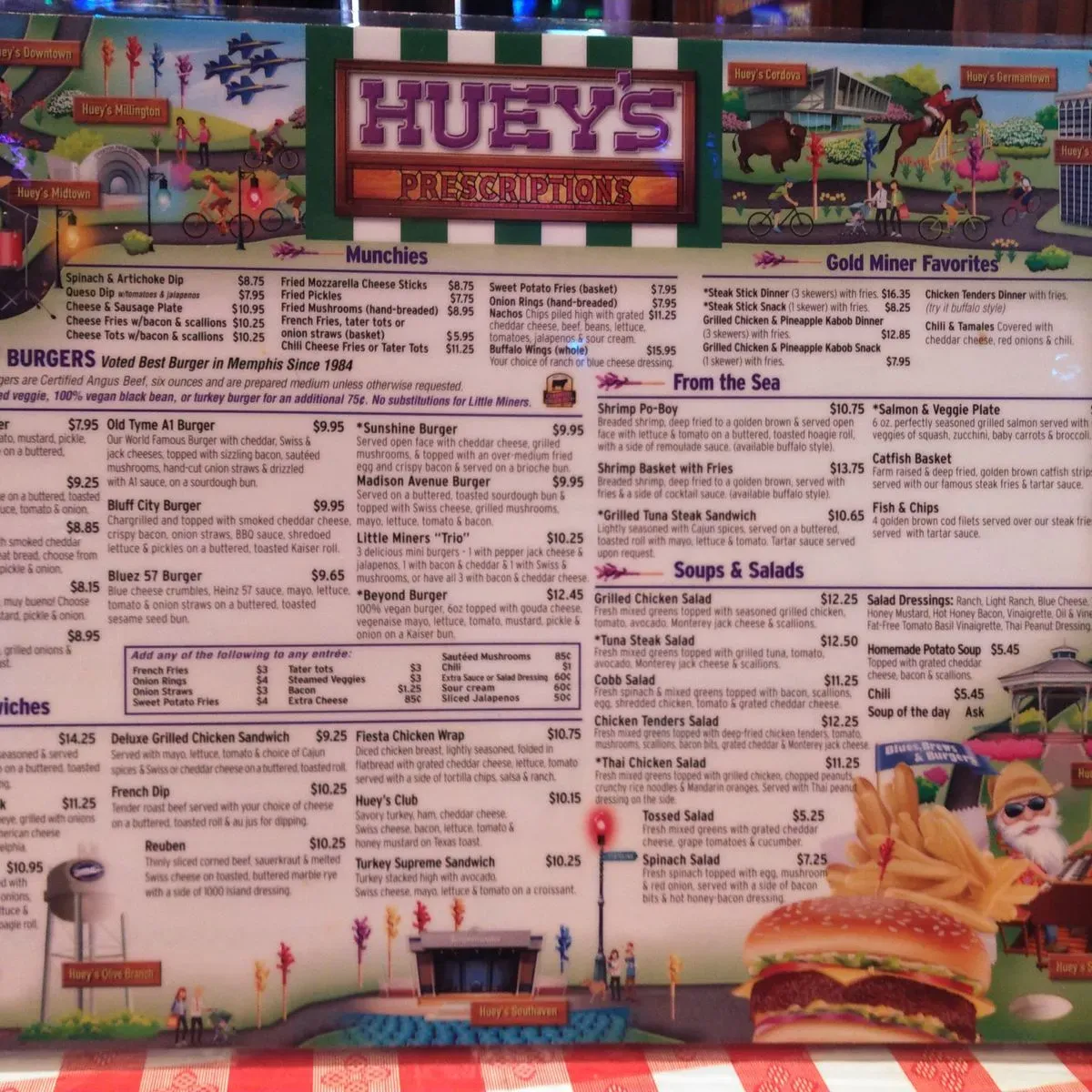 OLIVE BRANCH - Huey's Burger