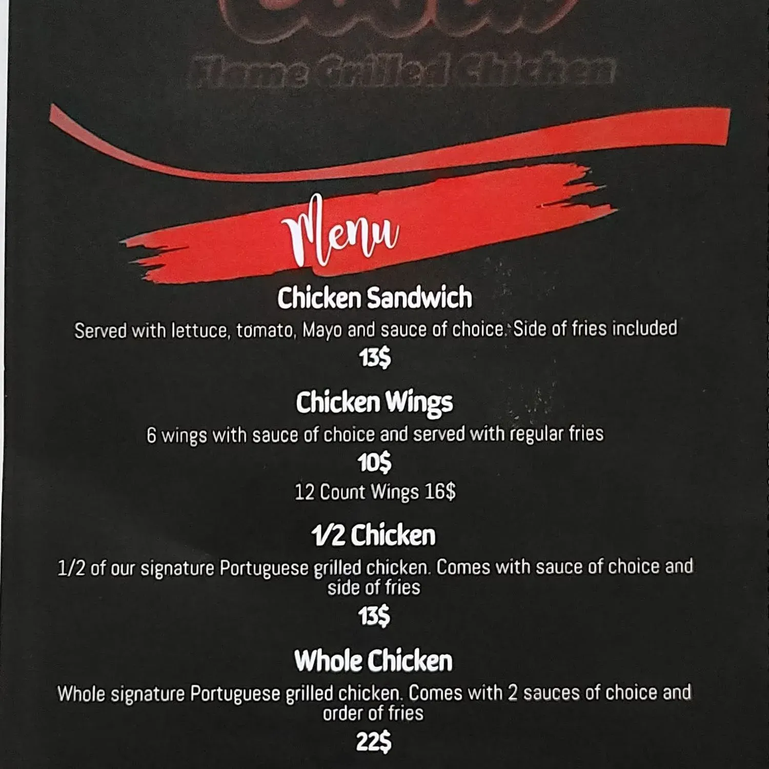 Menu 3