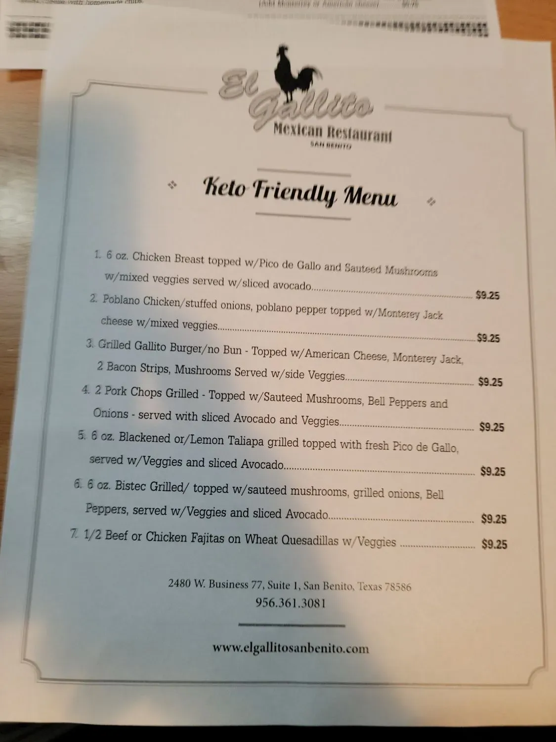 Menu 4