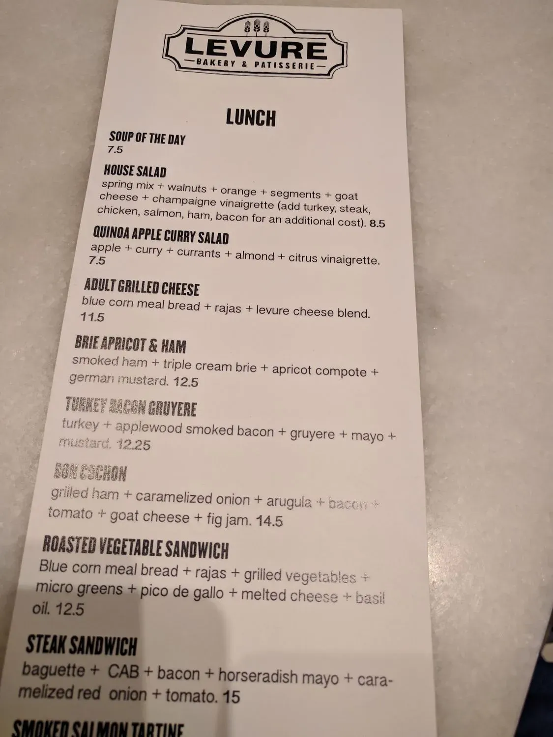 Menu 3