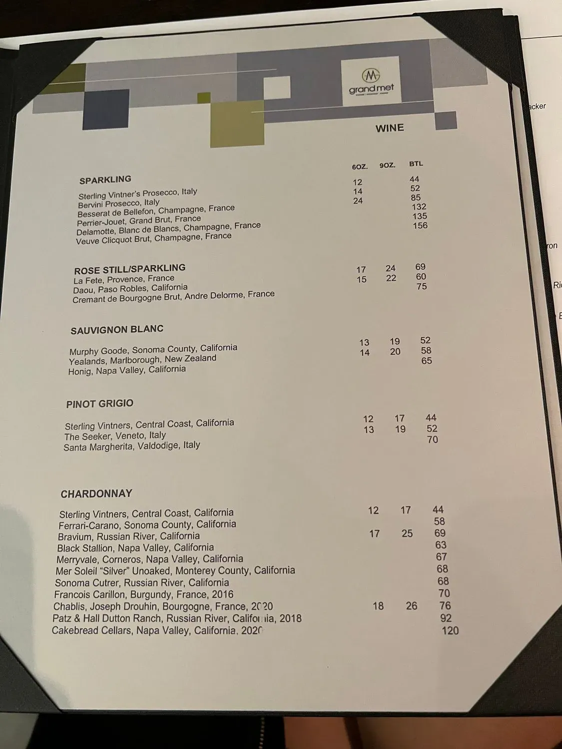 Menu 3