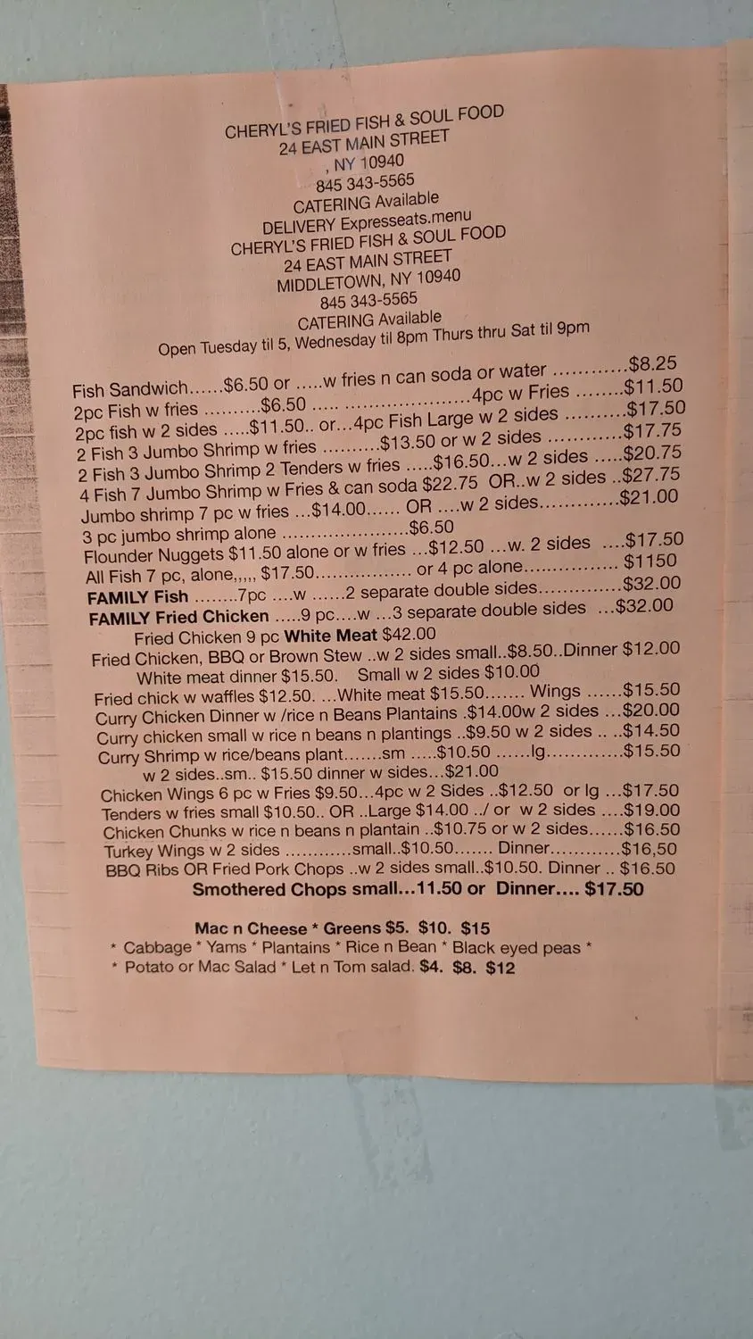 Menu 3