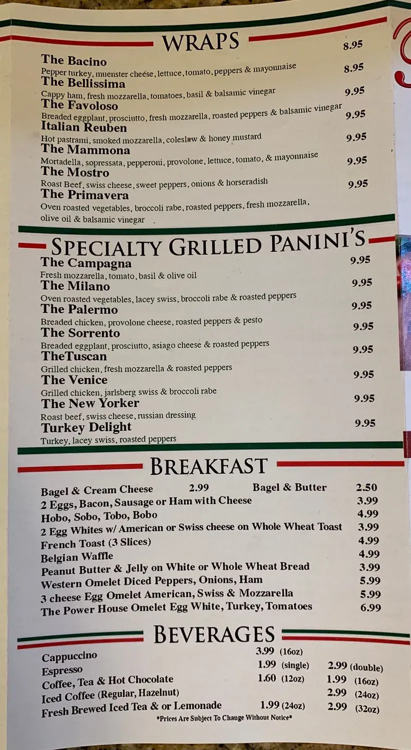 Menu 4