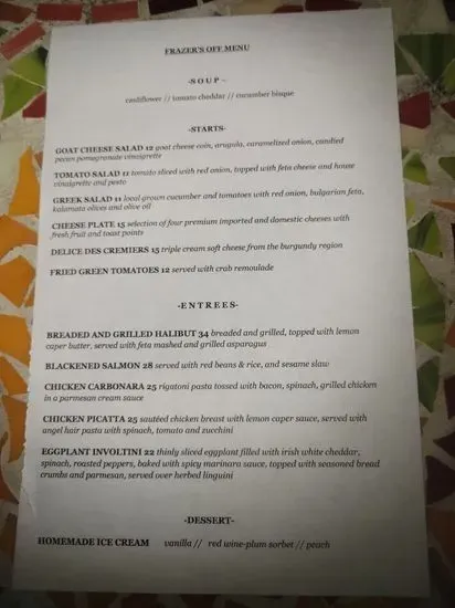 Menu 4