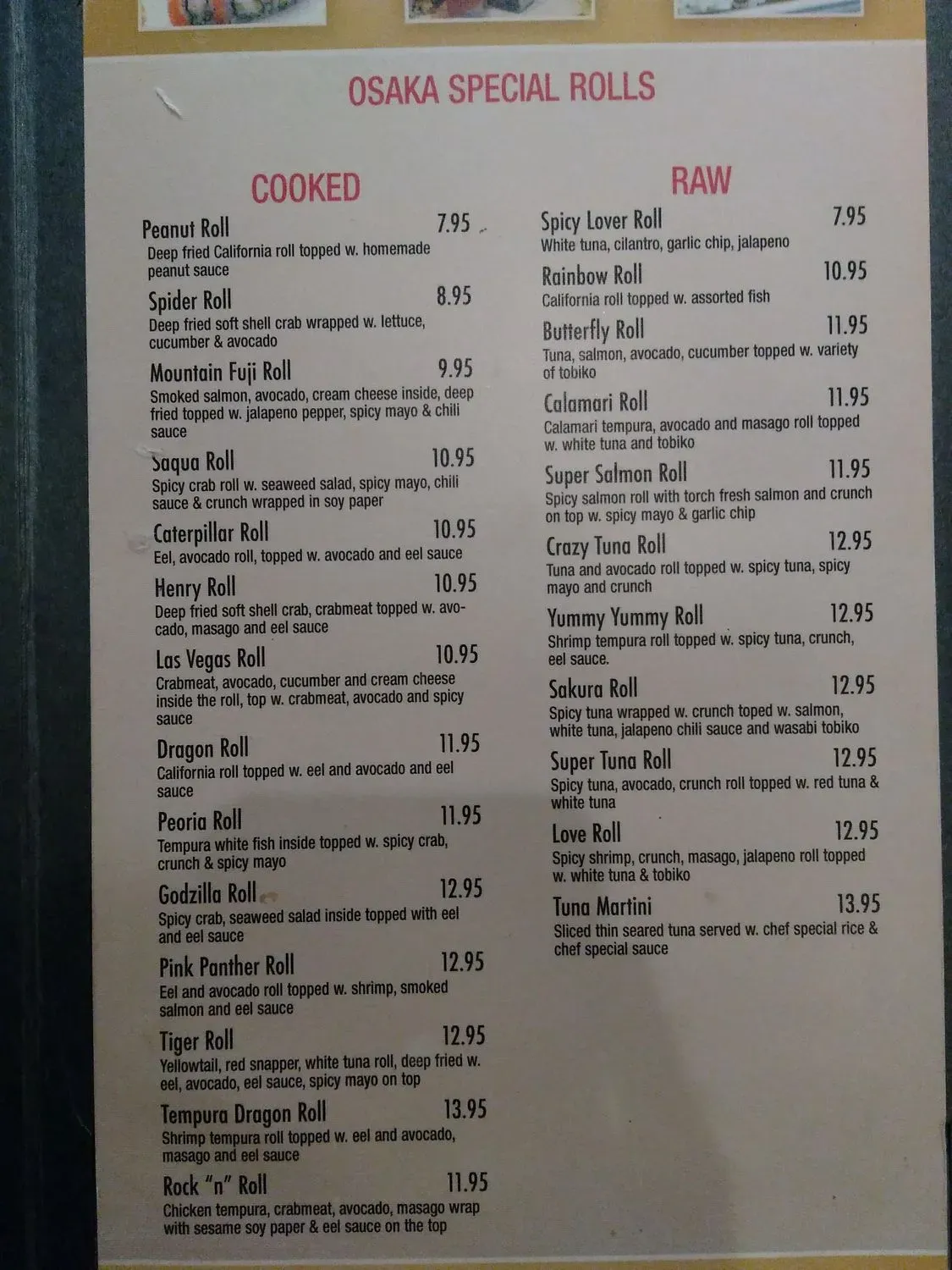 Menu 4