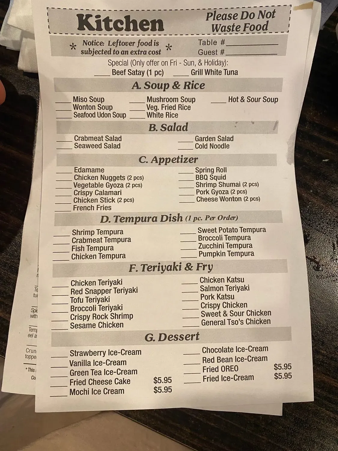 Menu 3