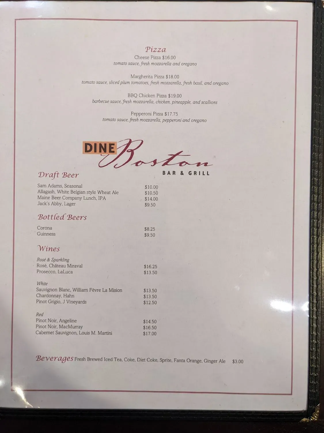 Menu 3