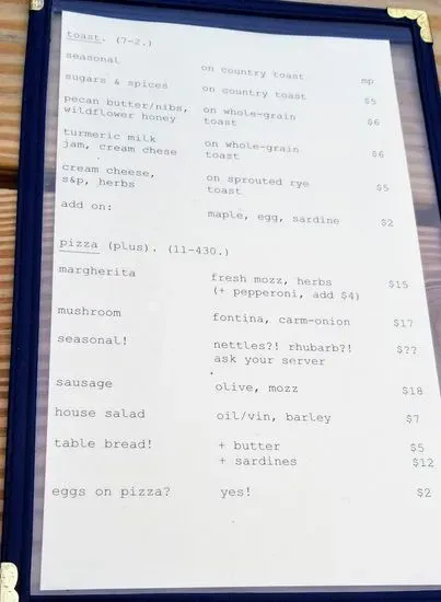 Menu 4