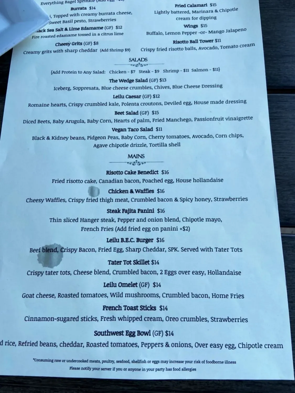 Menu 3