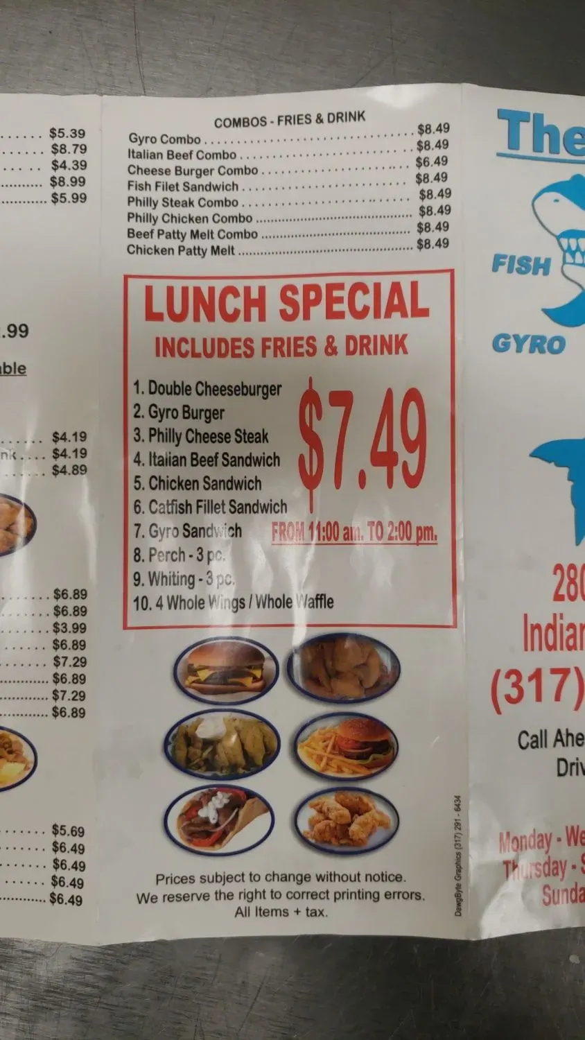 Menu 4