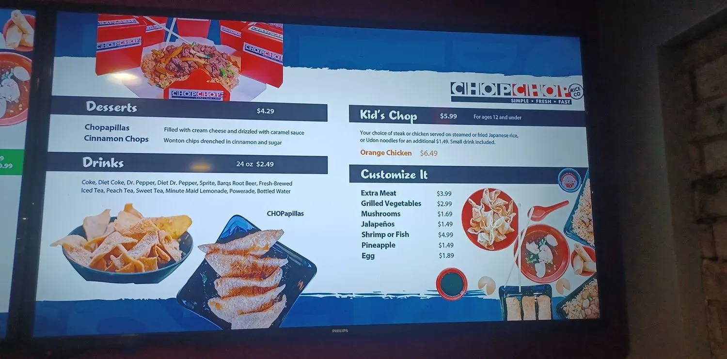 Menu 4