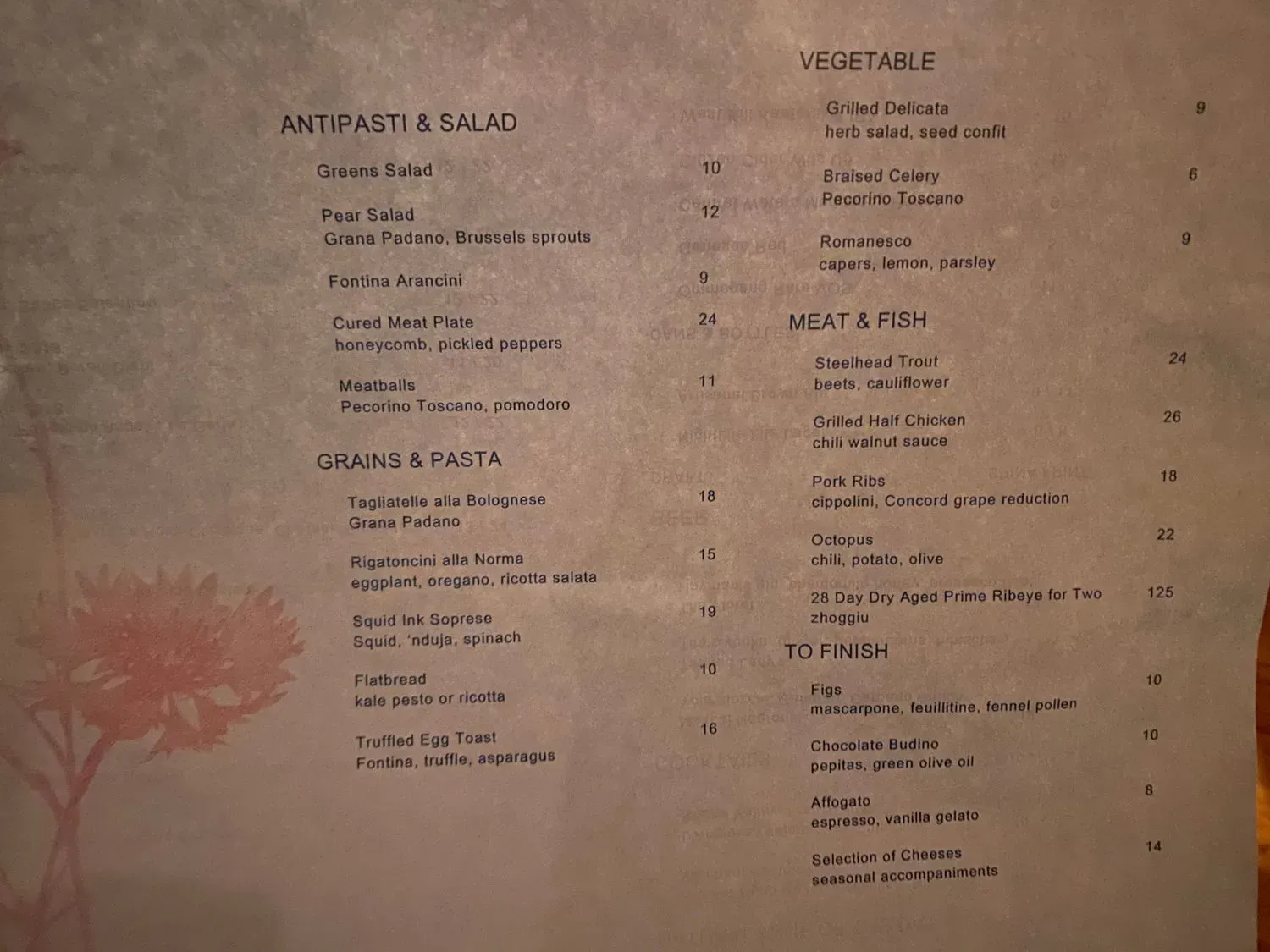 Menu 4