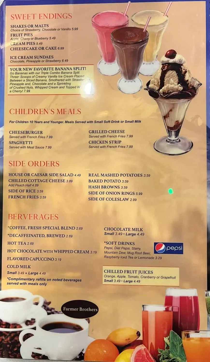 Menu 8