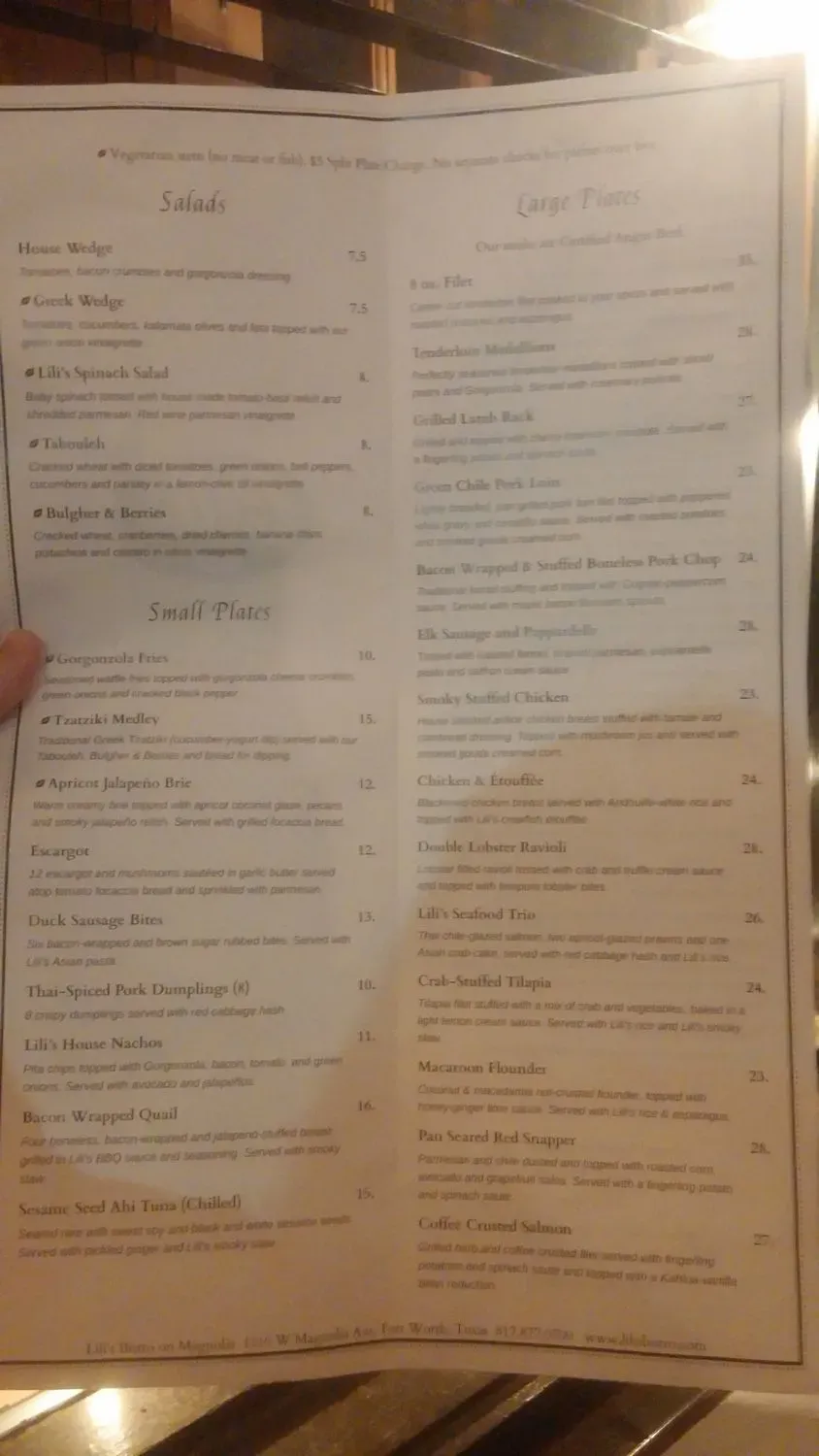 Menu 4