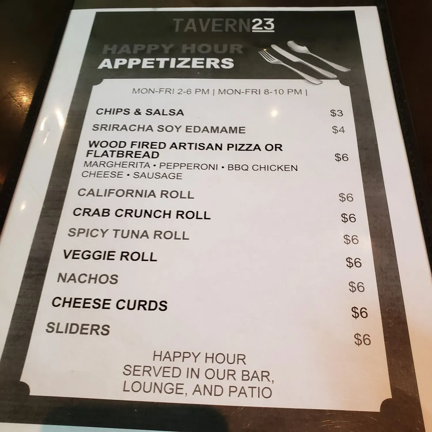 Menu 4