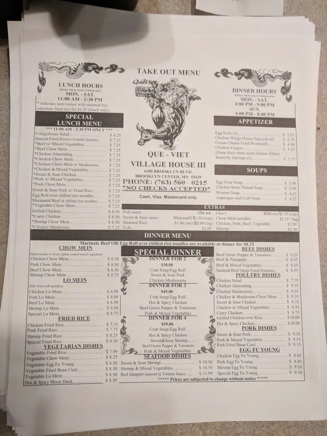 Menu 4