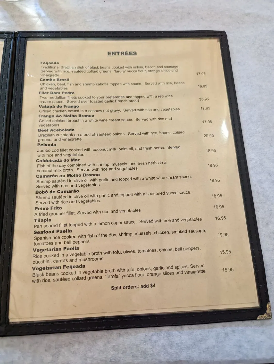 Menu 4