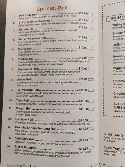 Menu 3