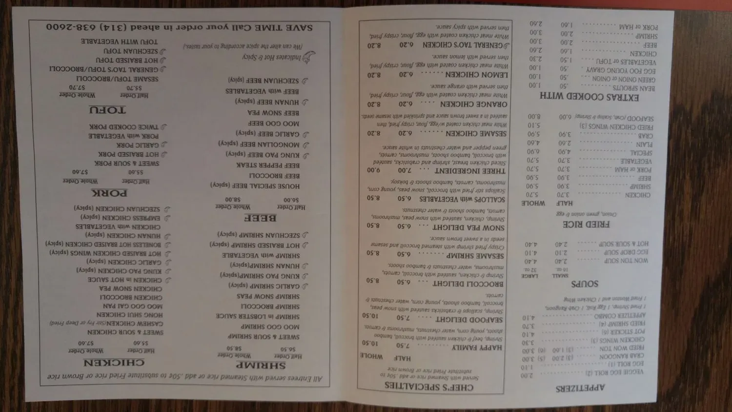 Menu 3