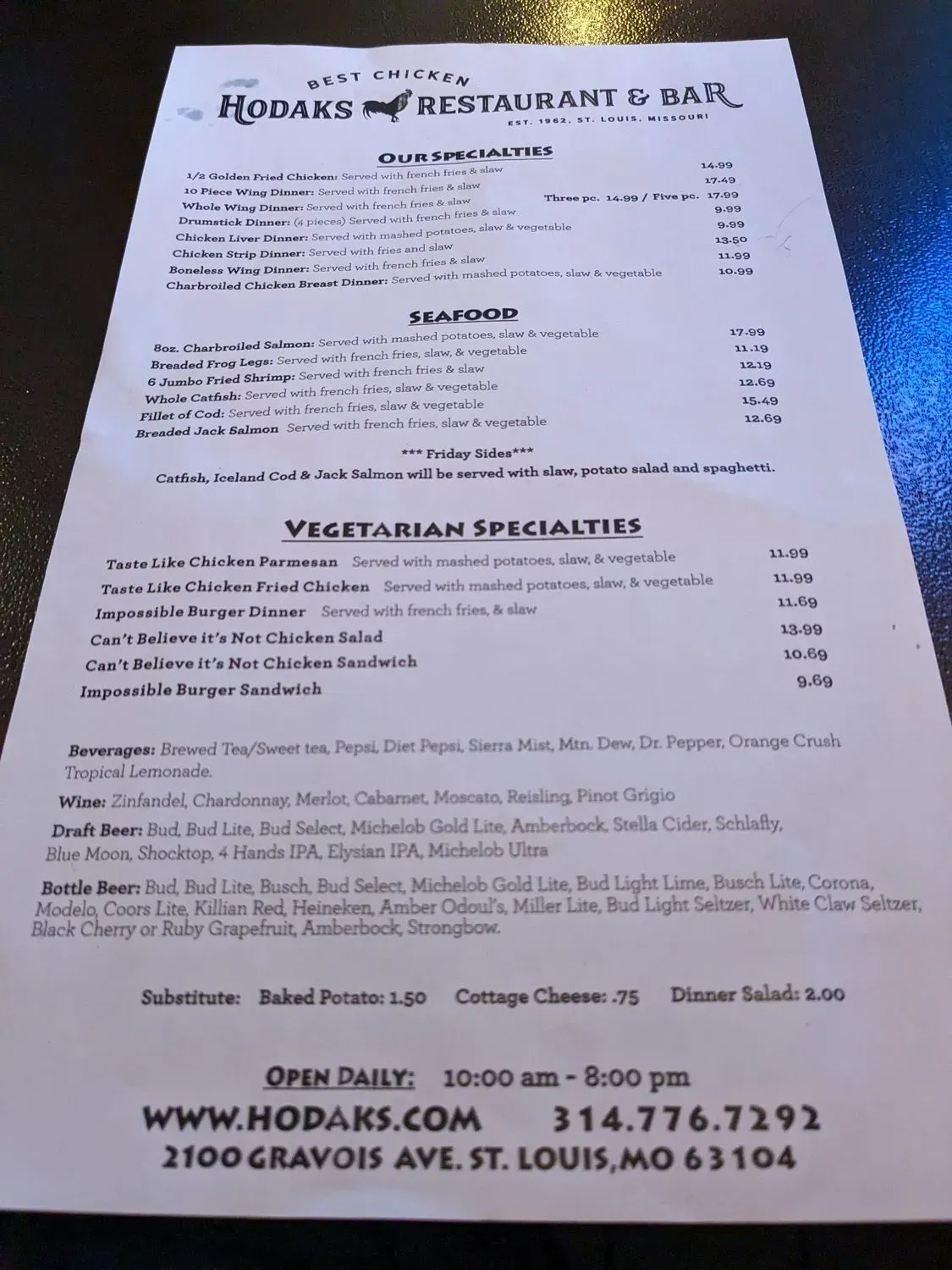 Menu 4