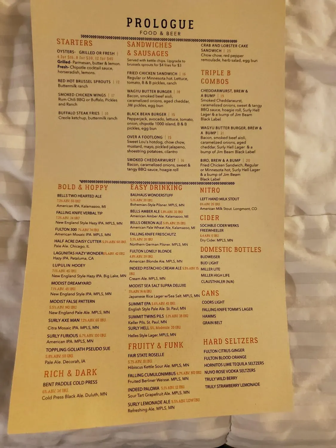 Menu 4