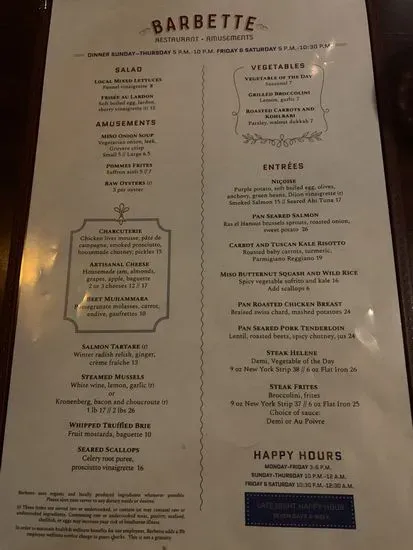 Menu 4