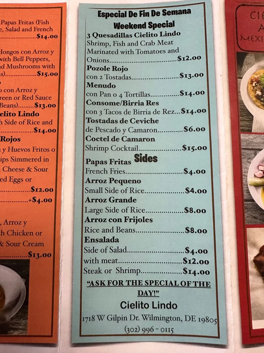 Menu 3