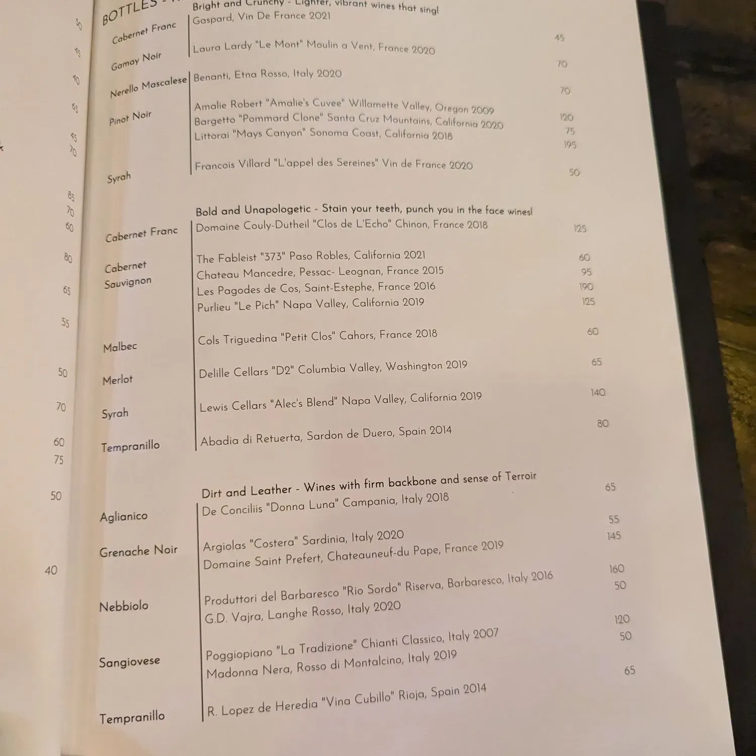 Menu 3