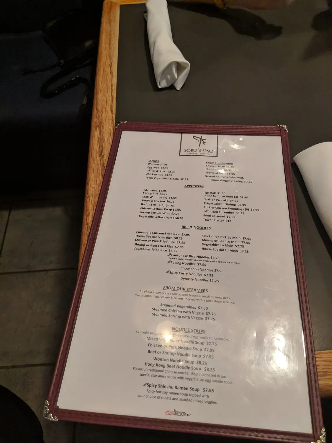 Menu 4