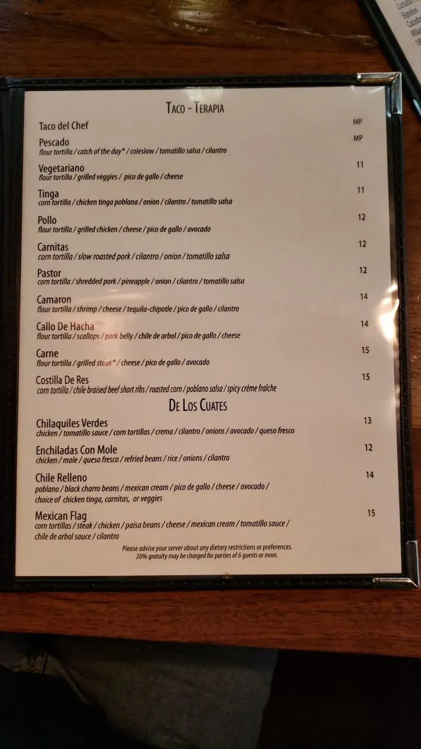 Menu 4