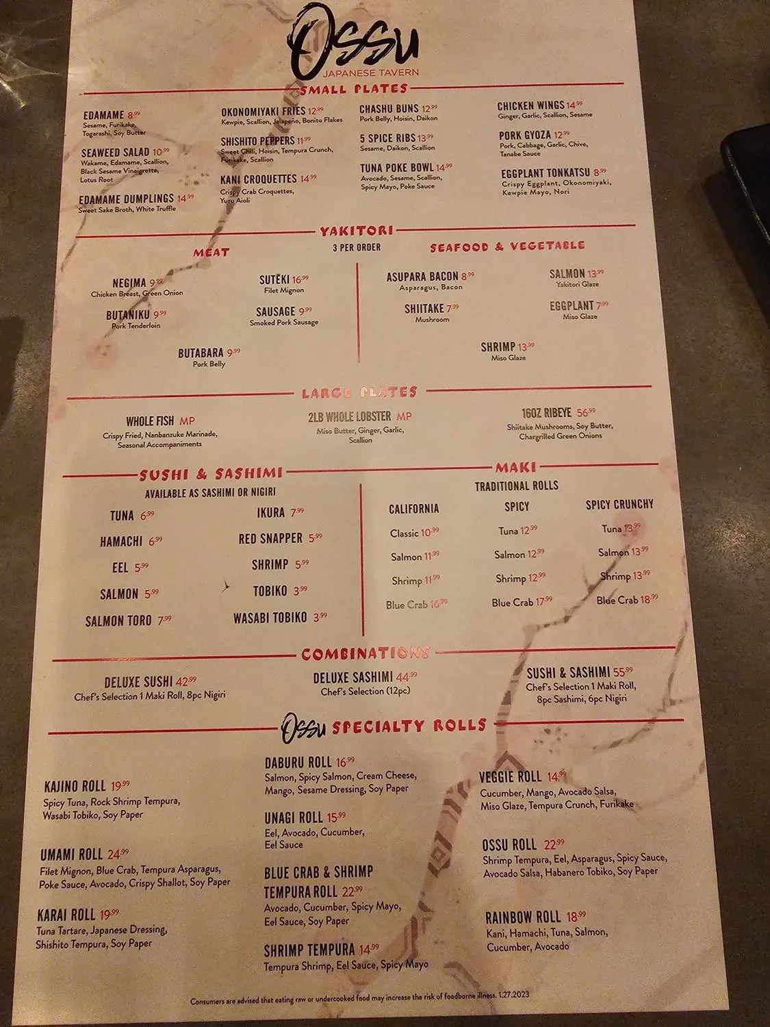 Menu 4