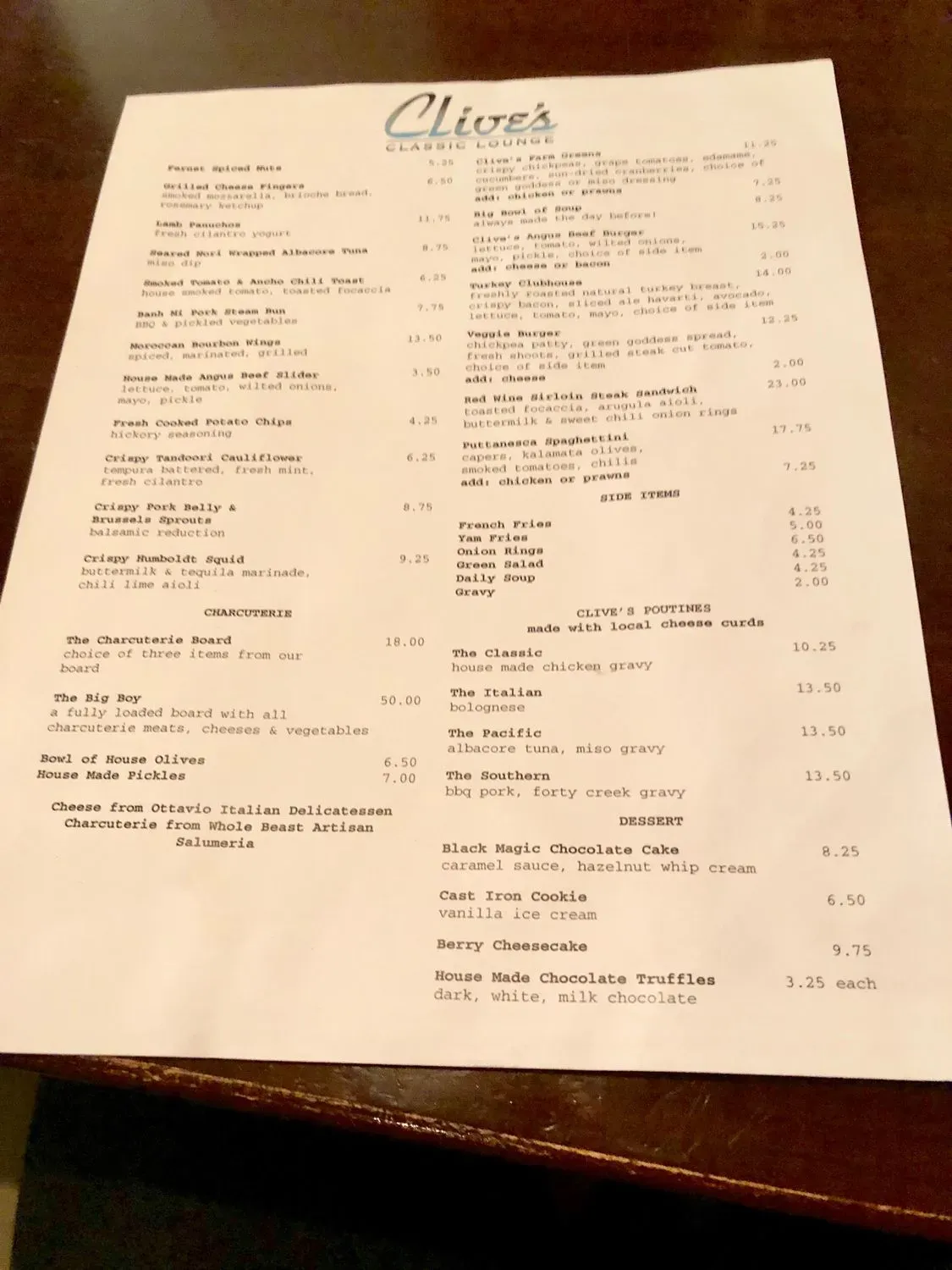 Menu 3