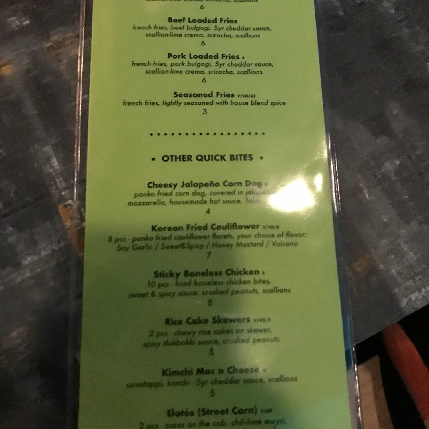 Menu 3