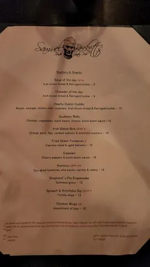 Menu 4