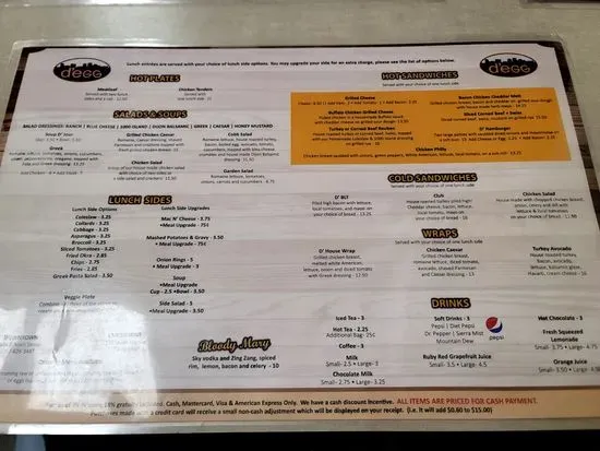 Menu 4