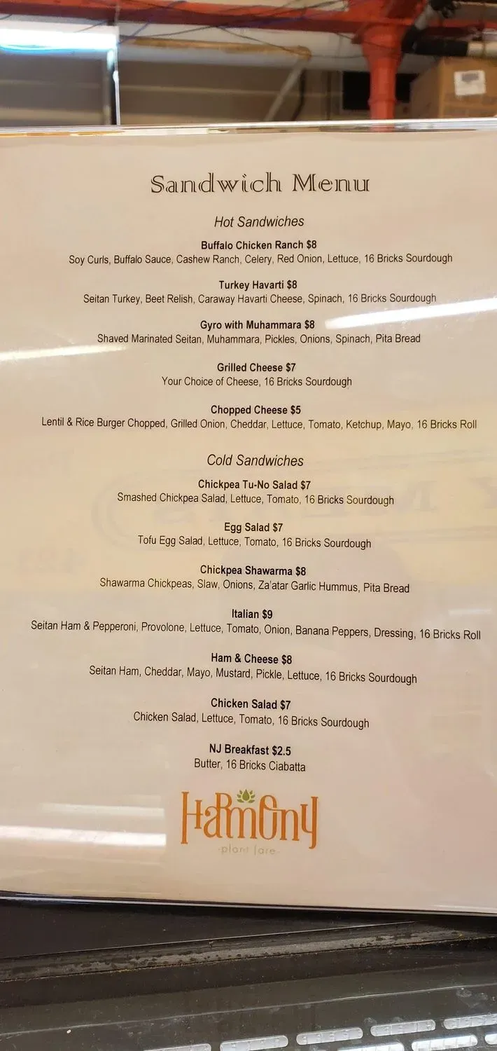 Menu 4