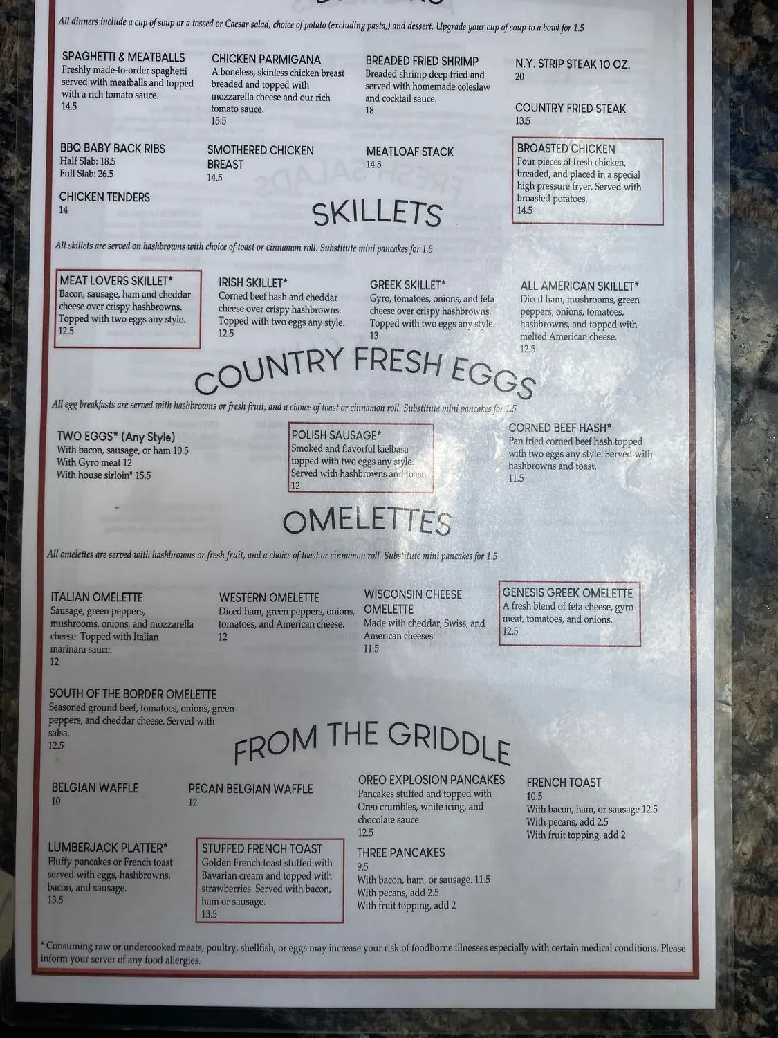 Menu 3