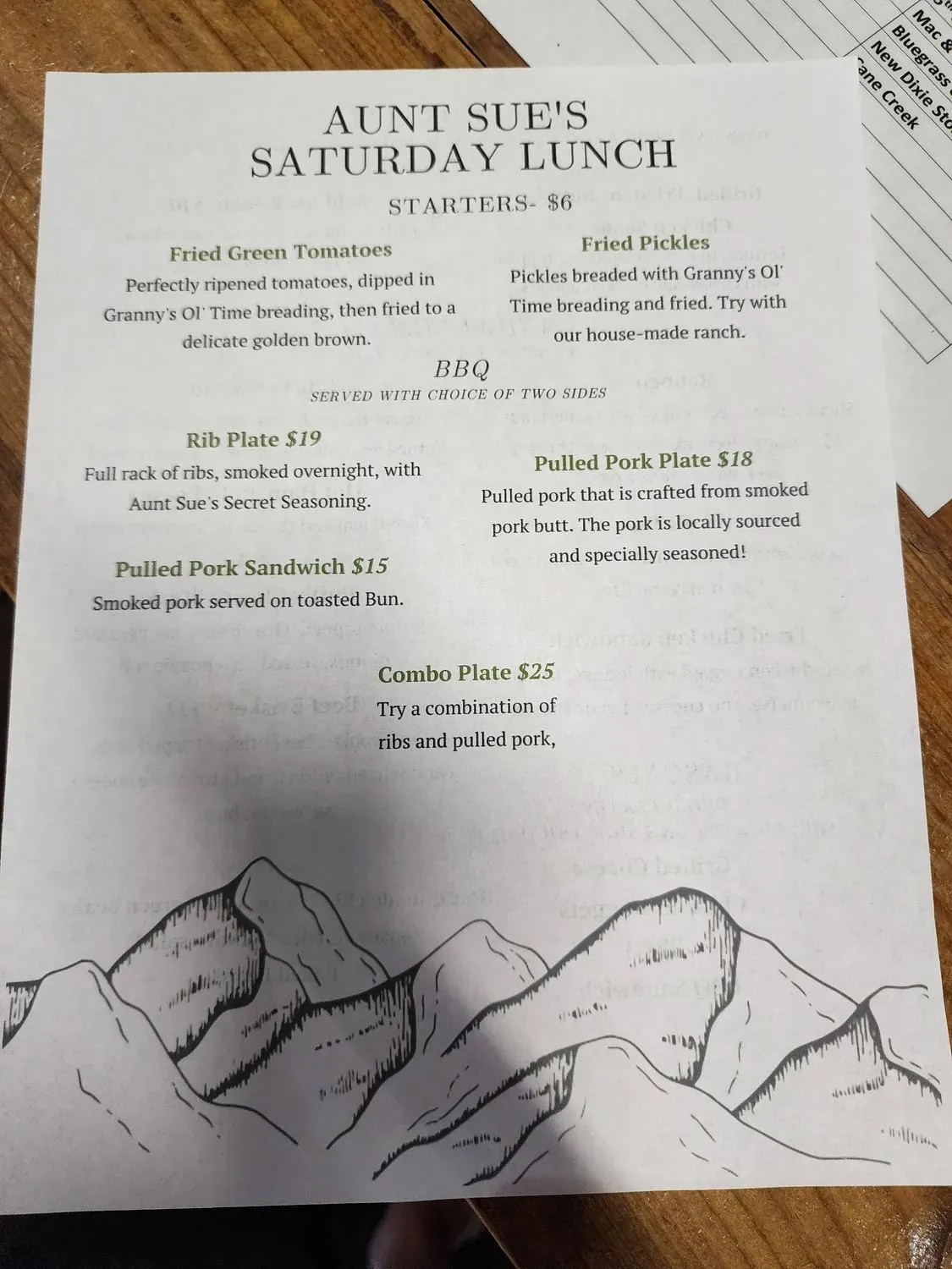 Menu 3