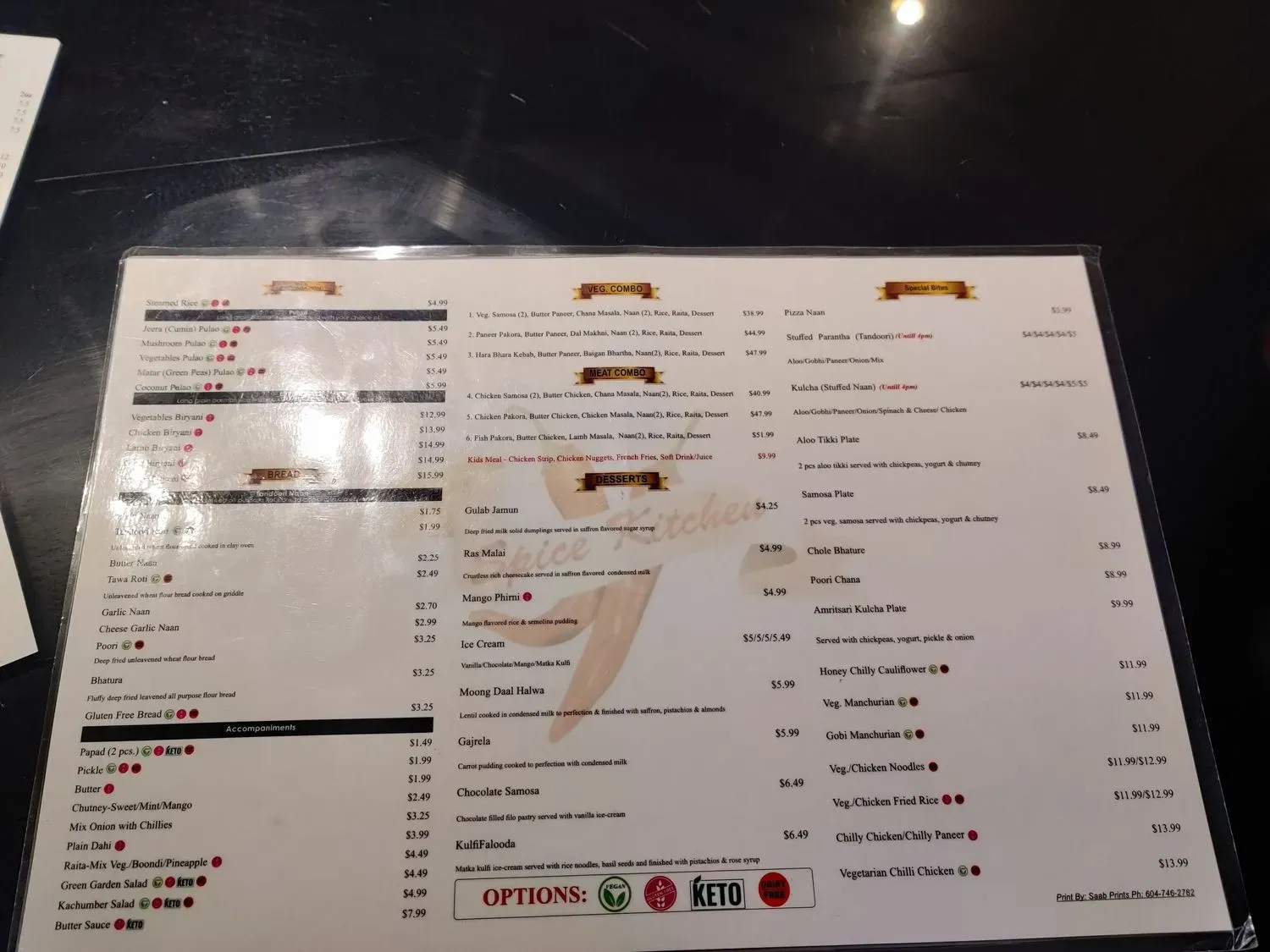 Menu 4