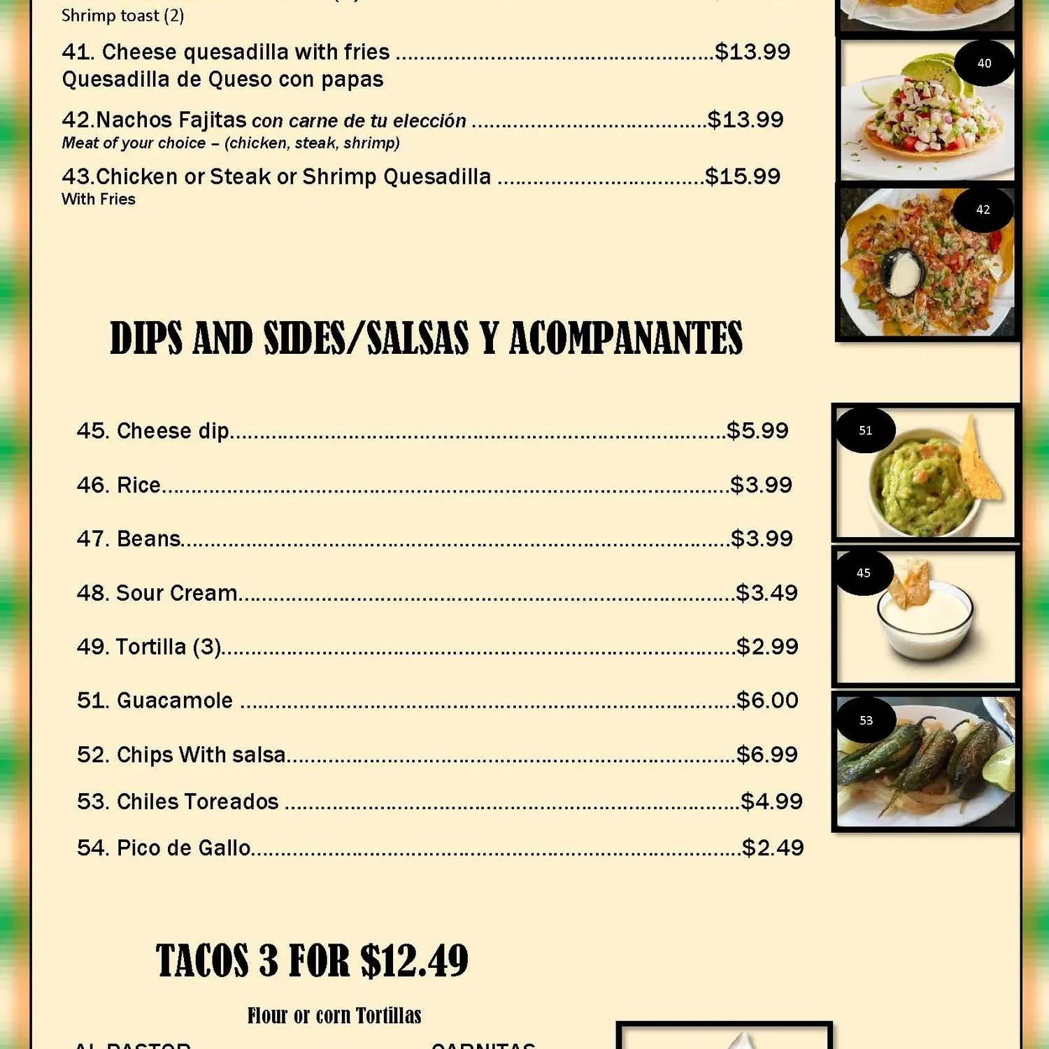 Menu 3