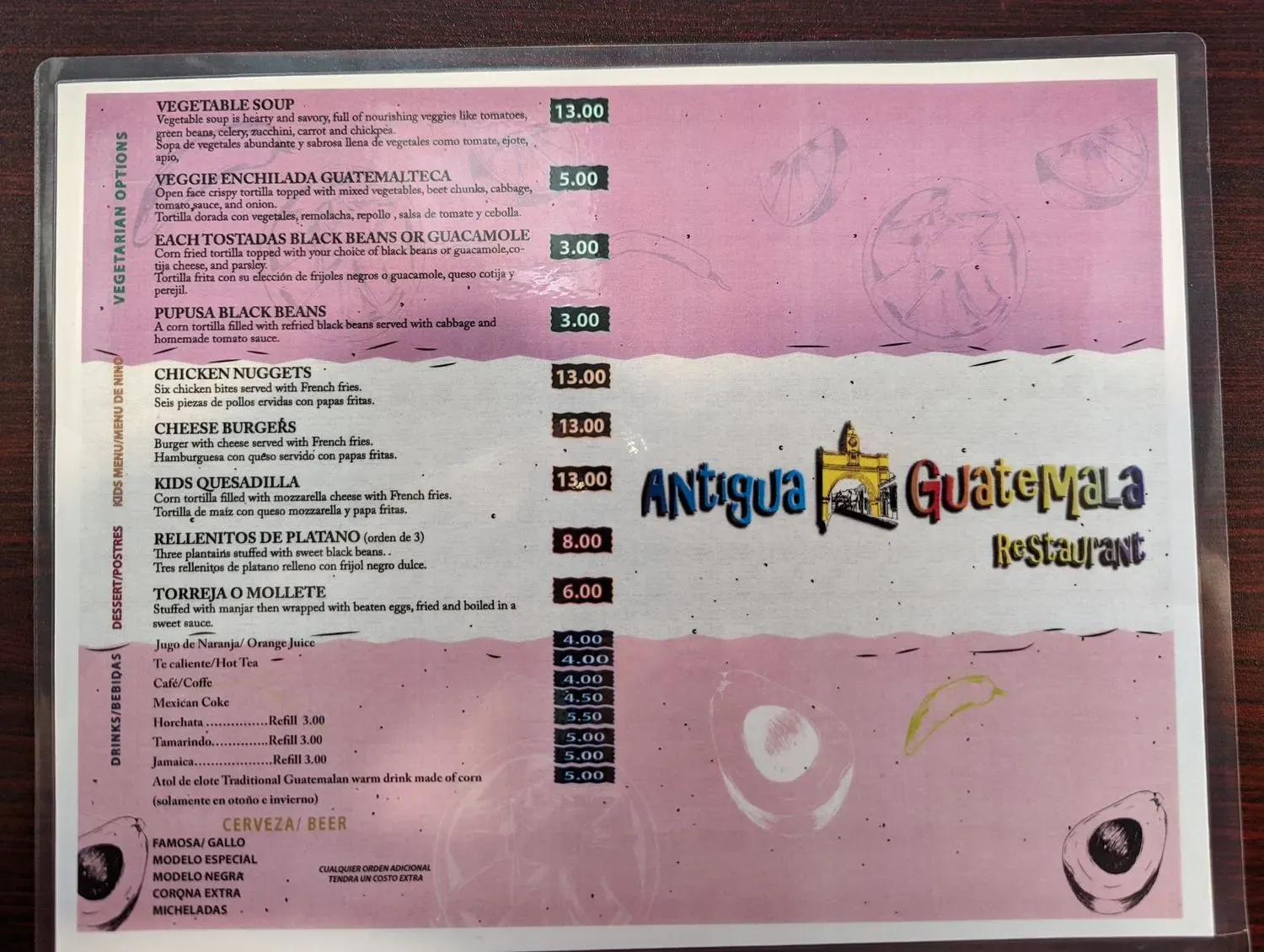 Menu 3