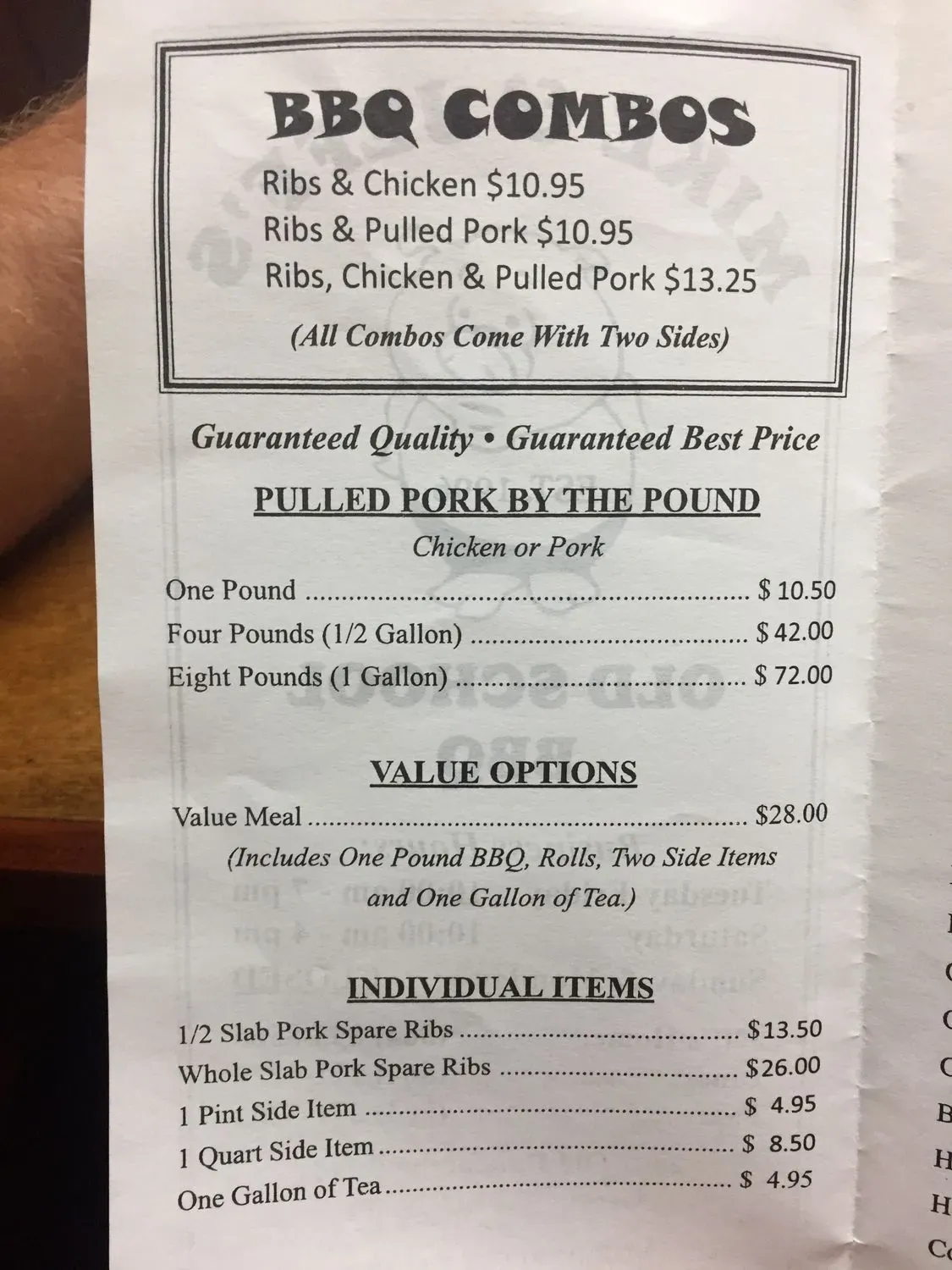 Menu 4