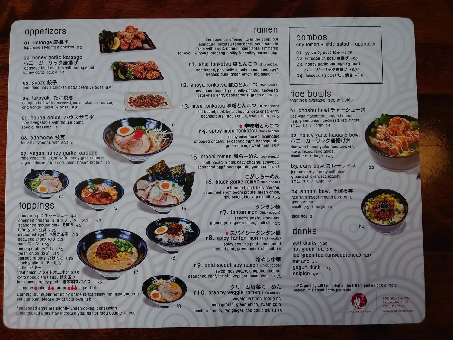 Menu 4