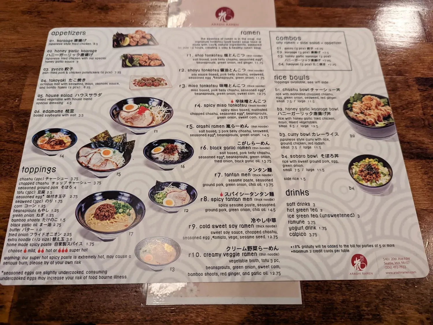 Menu 3