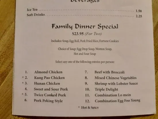 Menu 3