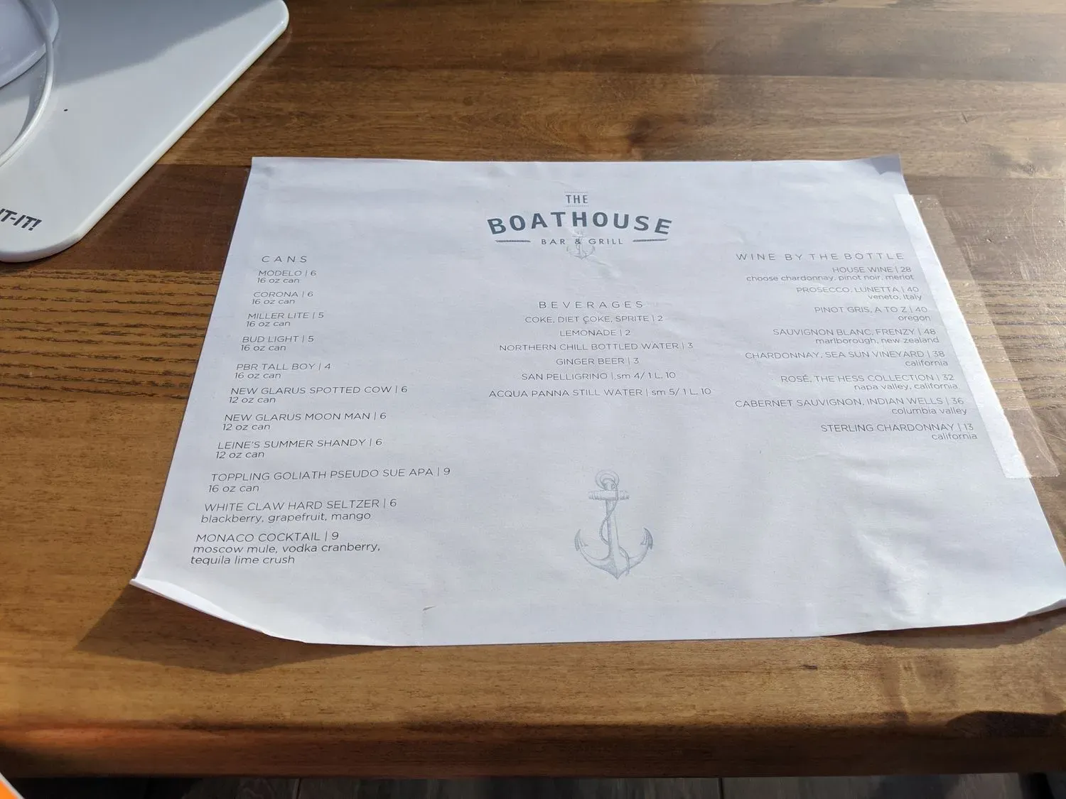 Menu 4