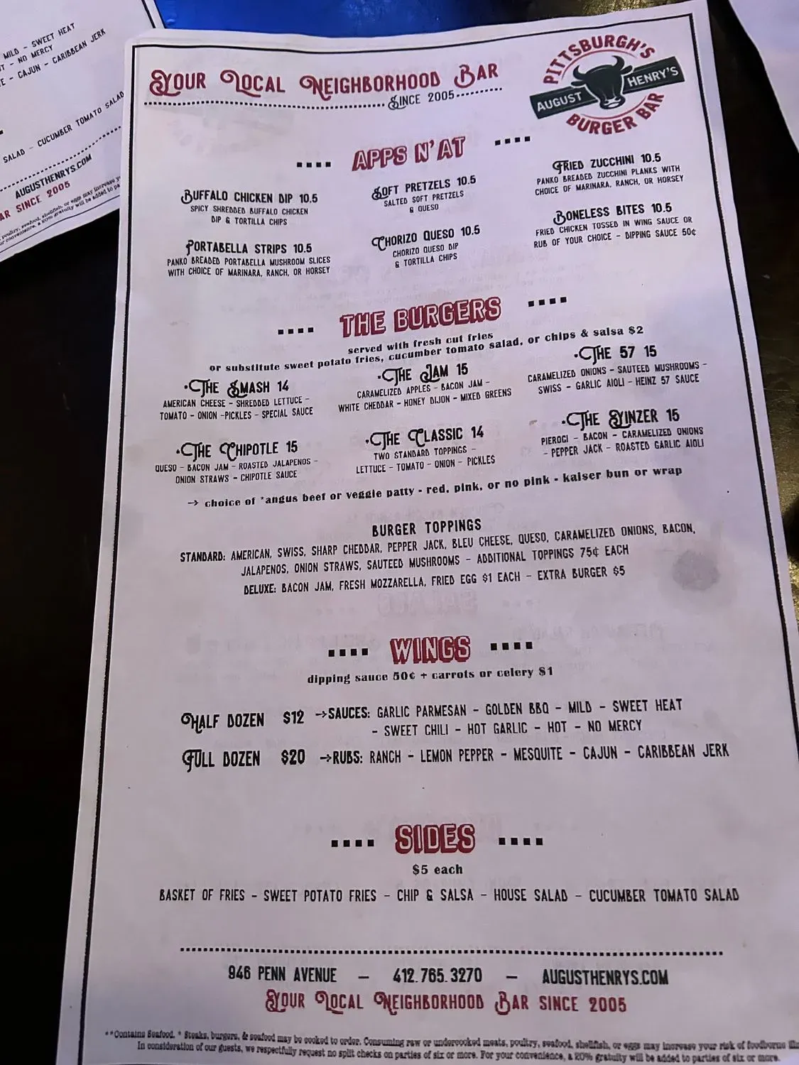 Menu 3